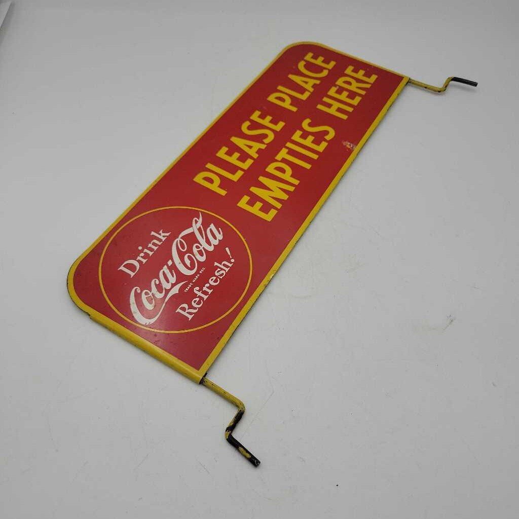 Coke Rack Sign Condition ++ (DR)