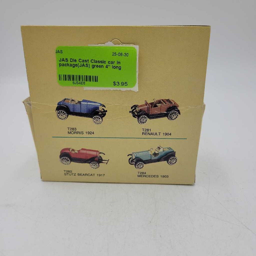 Die Cast Classic car in package(JAS)