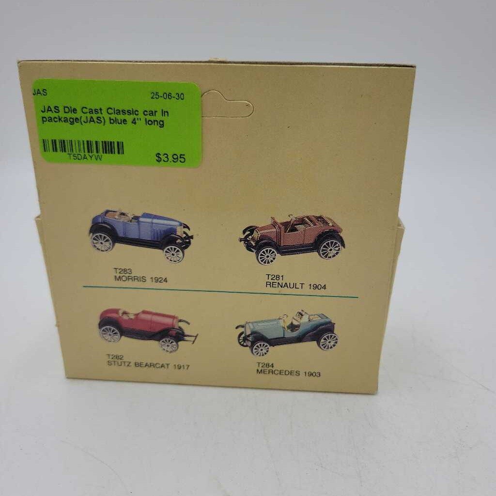 Die Cast Classic car in package(JAS)