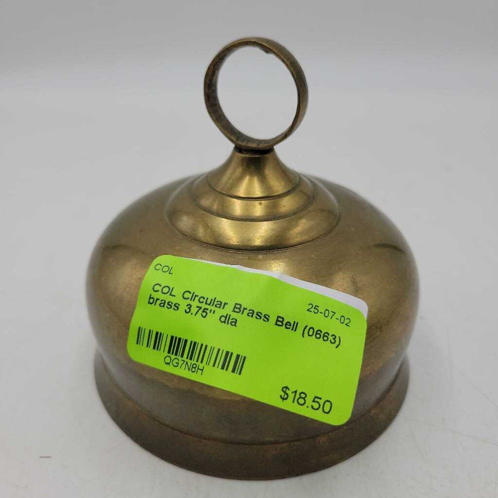 Circular Brass Bell (0663)