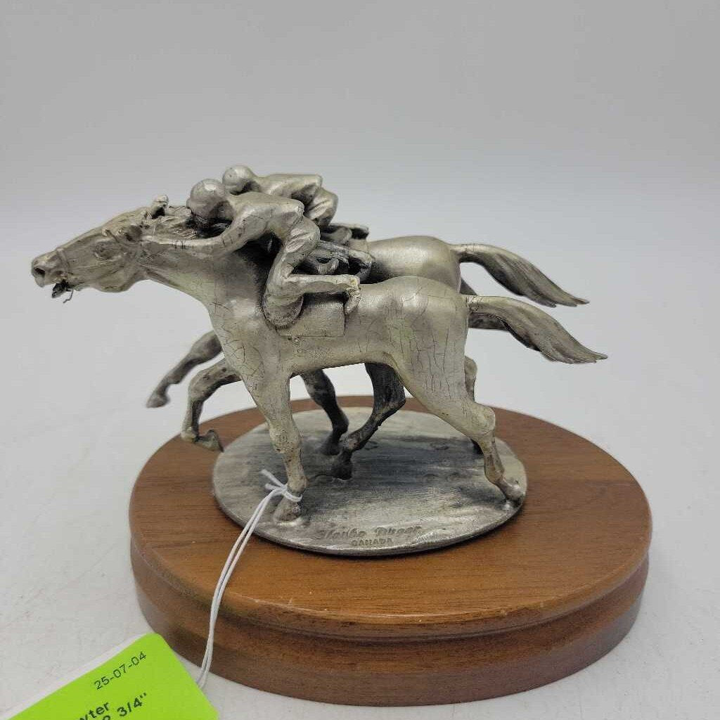 Slavko Dugar Pewter Sculpture (JL)