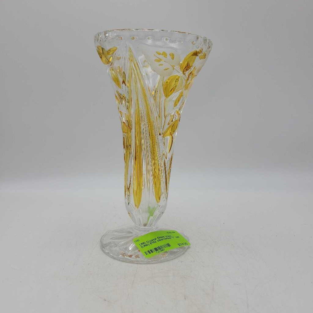 Crystal Glass Vase (LIND) E152