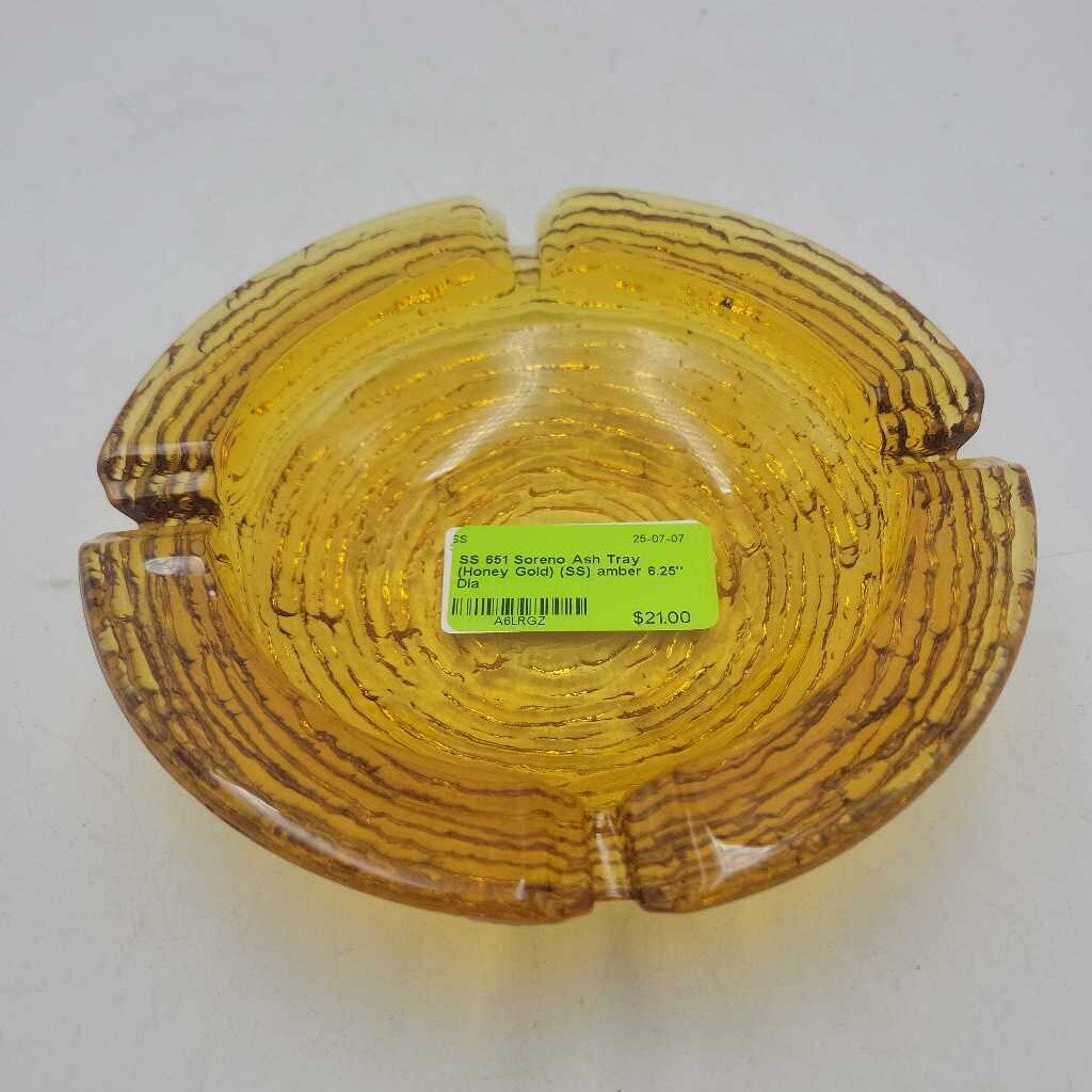 651 Soreno Ash Tray (Honey Gold) (SS)
