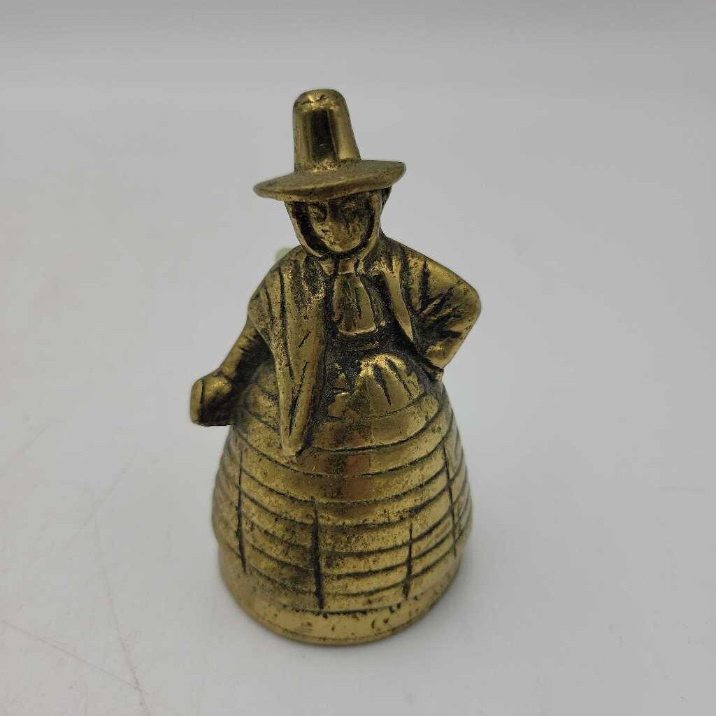 Brass Bell Victorian Lady (JAS)