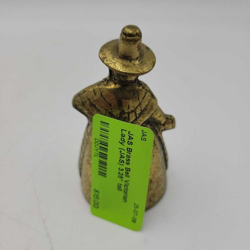Brass Bell Victorian Lady (JAS)