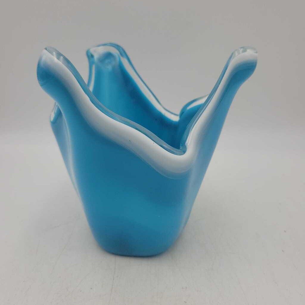 Vintage art glass Vase SR (NUR)