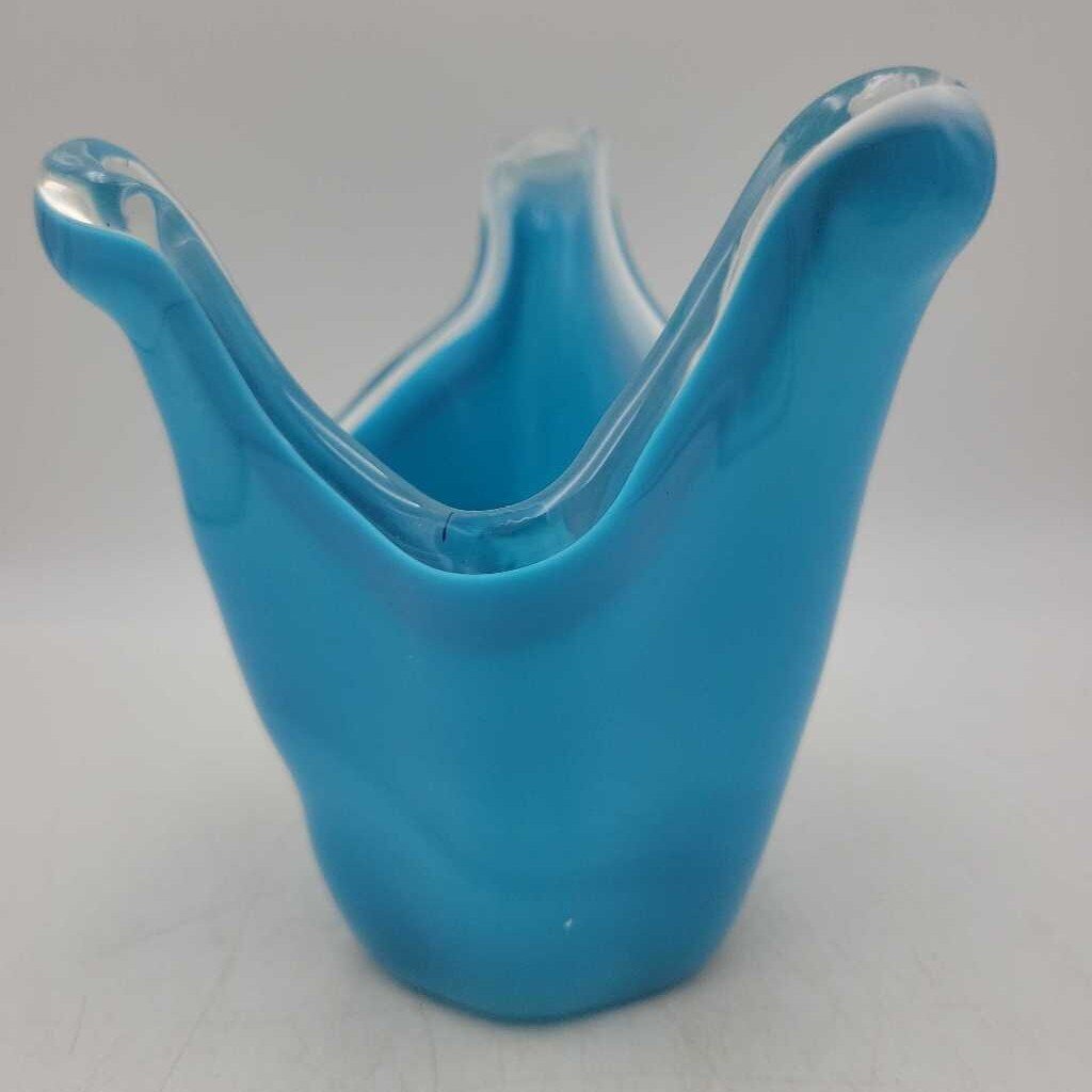 Vintage art glass Vase SR (NUR)