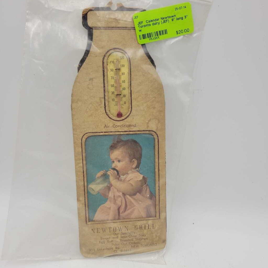 Newtown Toronto dairy thermometer (JEF)