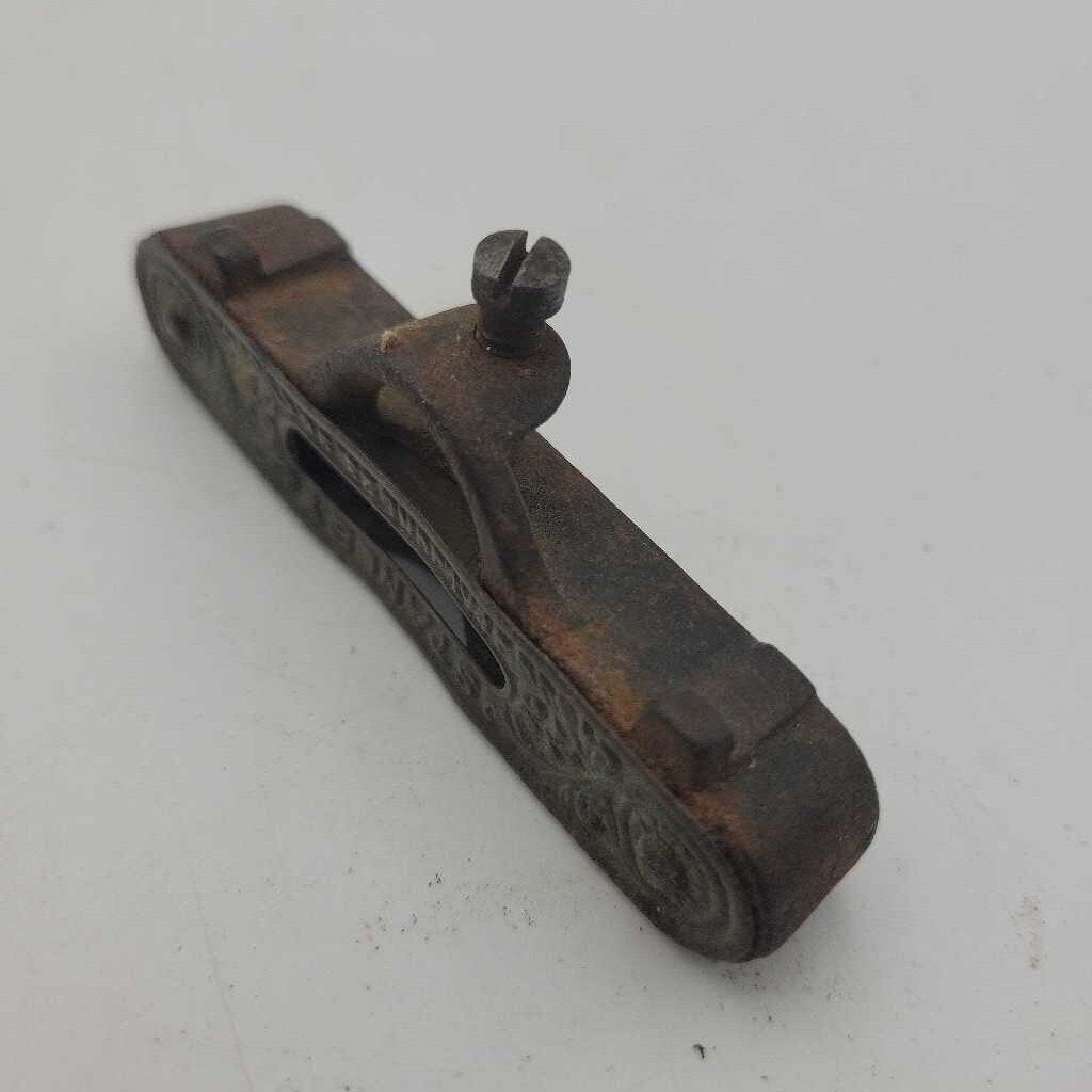 Stanley Cast Iron And Brass Pocket Line Level Antique Tool (JAS)