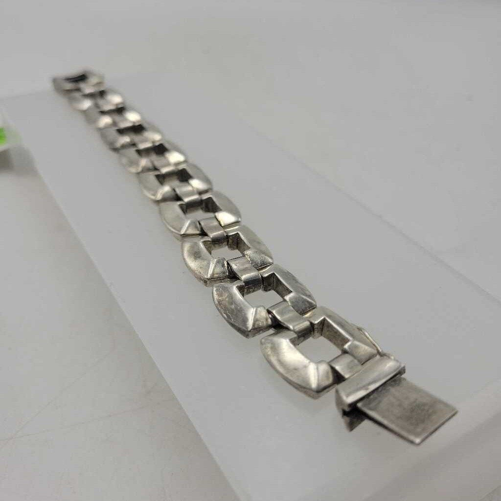 Sterling Bracelet, Chunky Links 43.6g - 12650