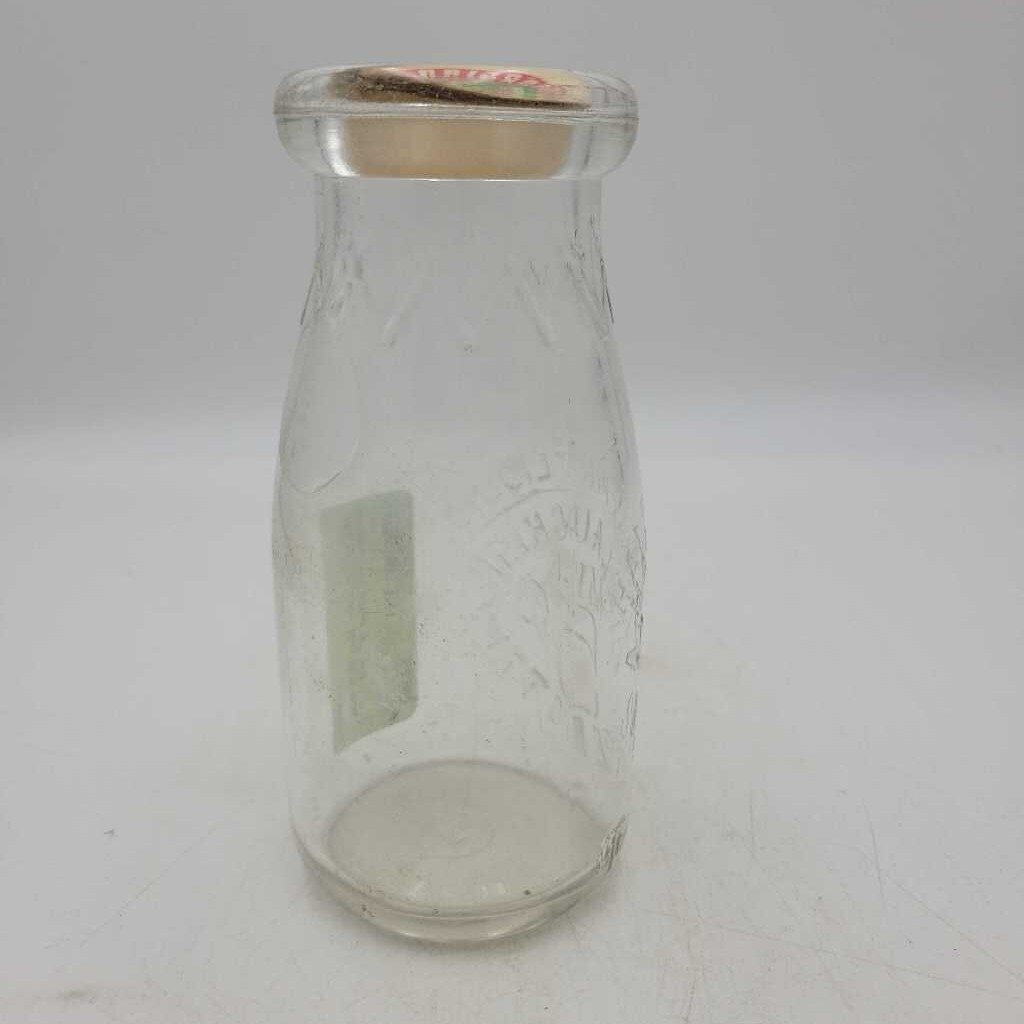 McLaughlin Half Pint milk bottle (JAS)