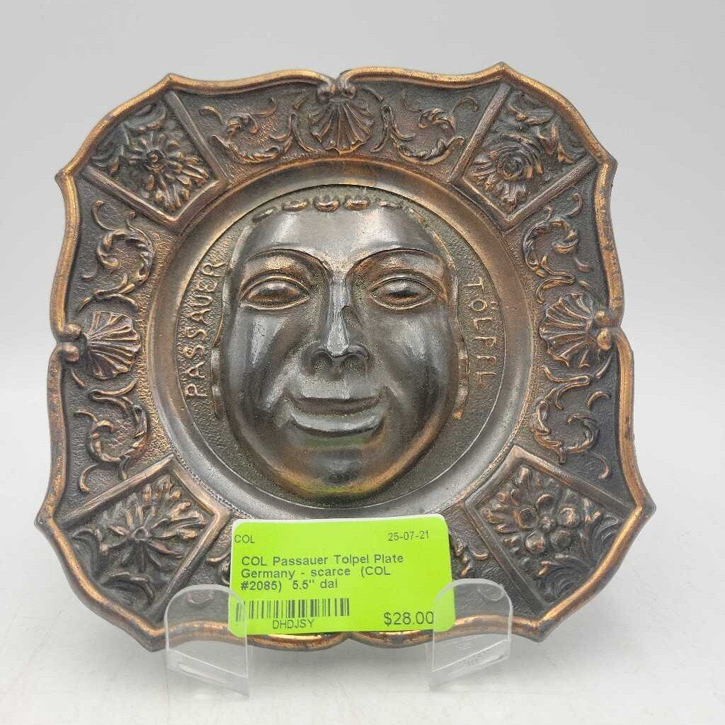 Passauer Tolpel Plate Germany - scarce (COL #2085)