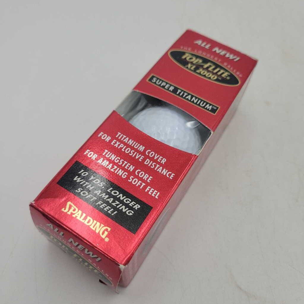 Spalding Top Flite 3 Golf Balls (JAS)