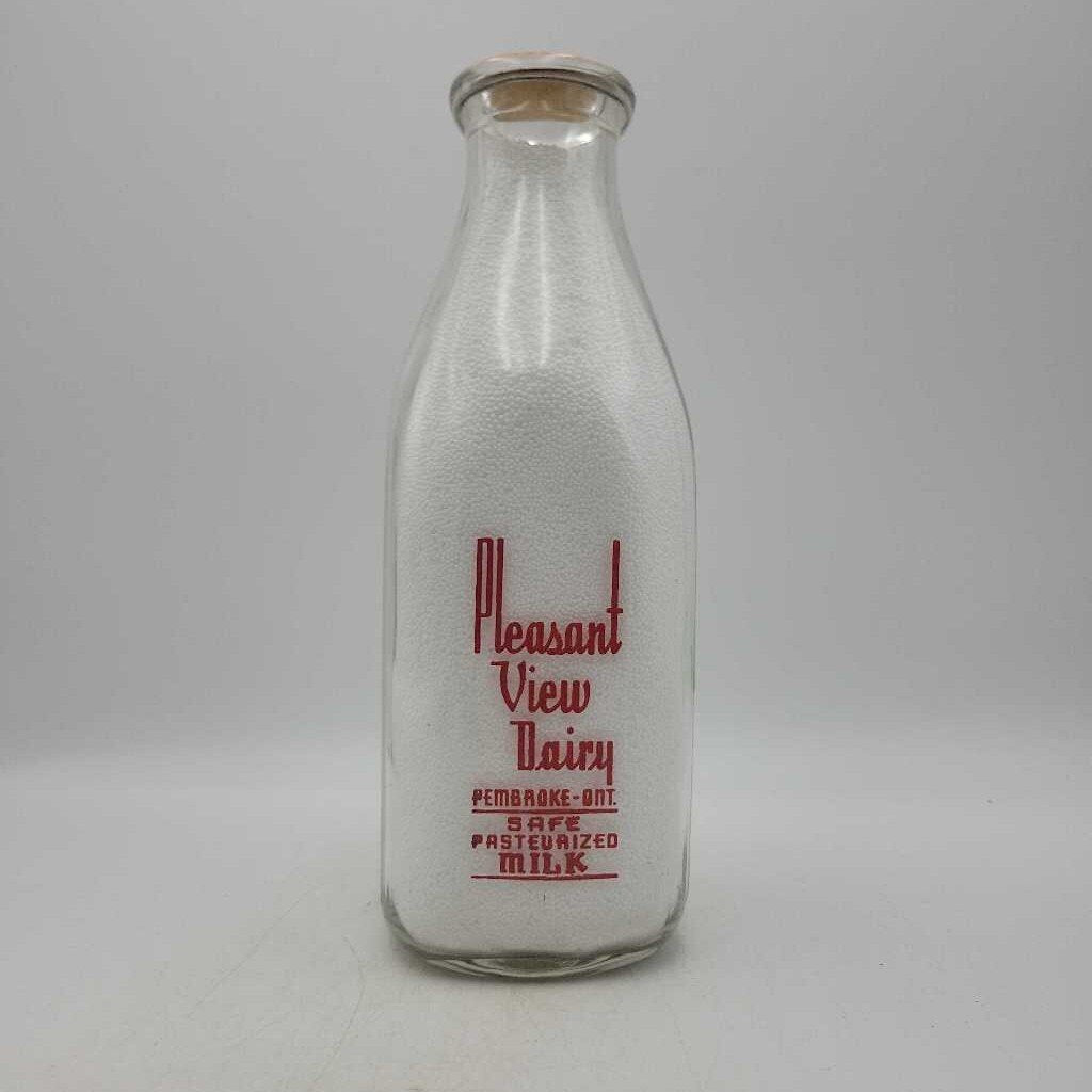 Pleasant View Dairy milk bottle Pembroke (JAS)