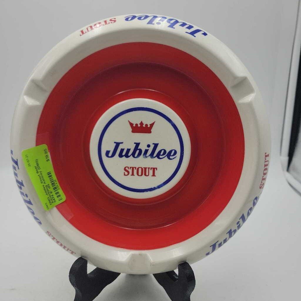 Jubilee Stout Beer Advertising Ashtray (DMG) 0474