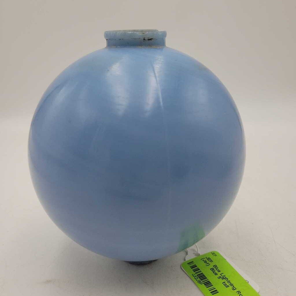 Blue Lightning Rod Ball Globe (Jef)
