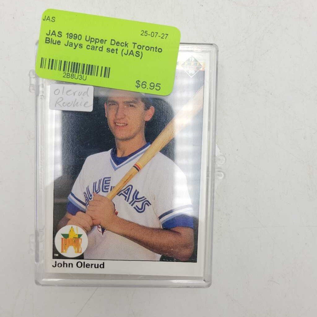 1990 Upper Deck Toronto Blue Jays card set (JAS)