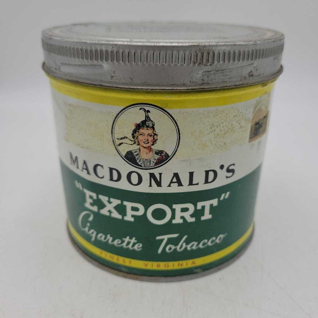 Macdonald's Export Cigarette Tin (JAS)