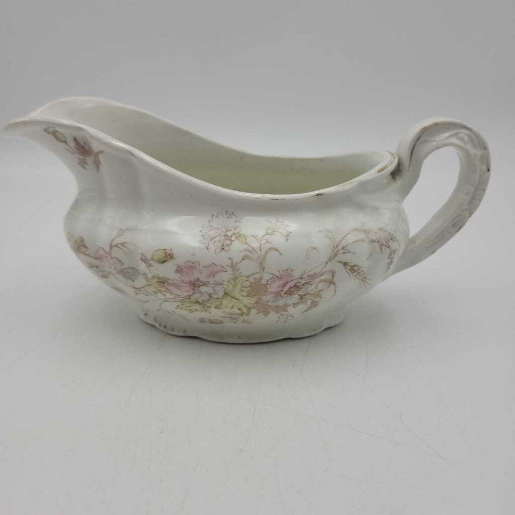 Transferware gravy boat (US2)