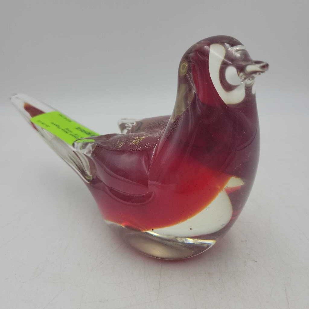 Art Glass Bird Figure (RHA)