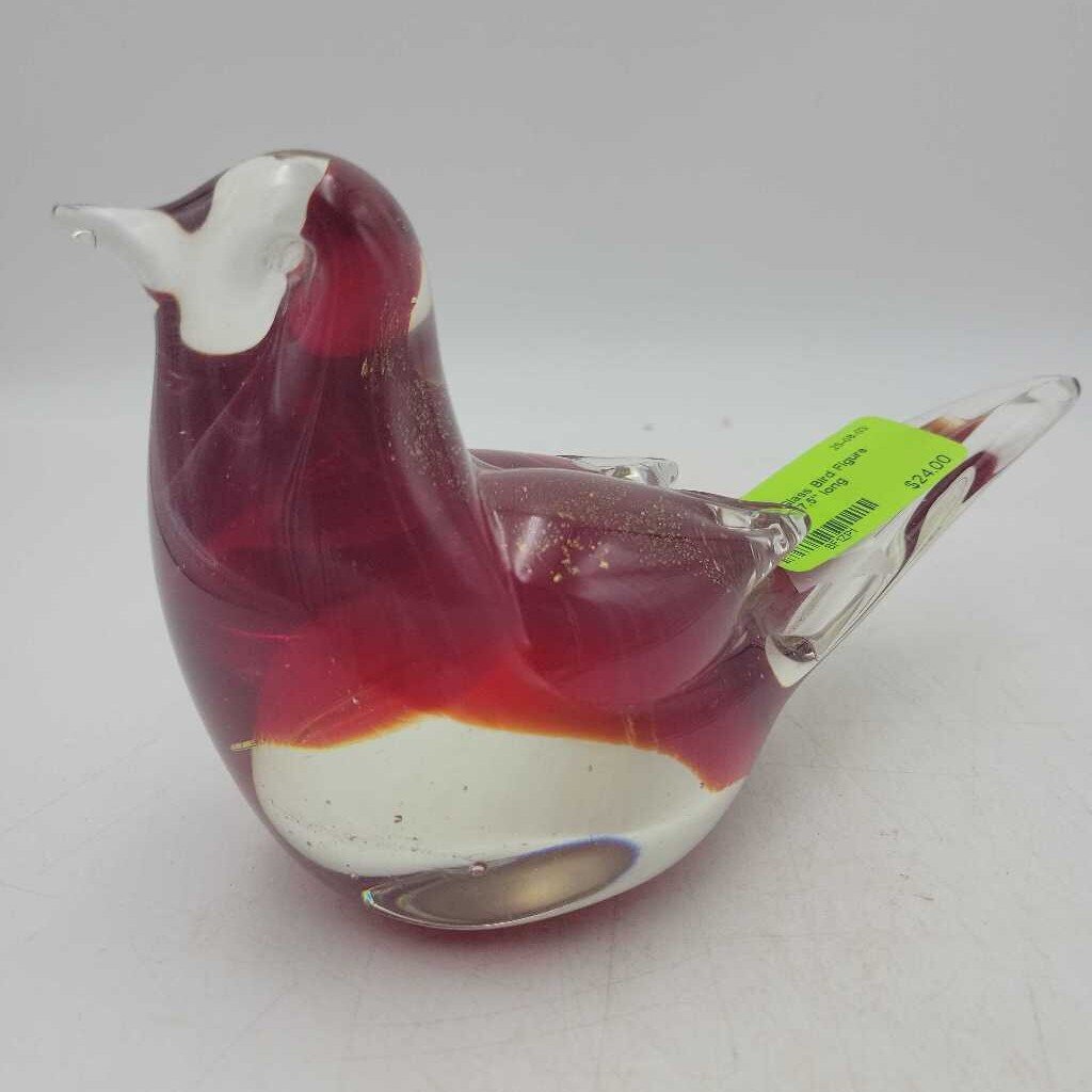 Art Glass Bird Figure (RHA)
