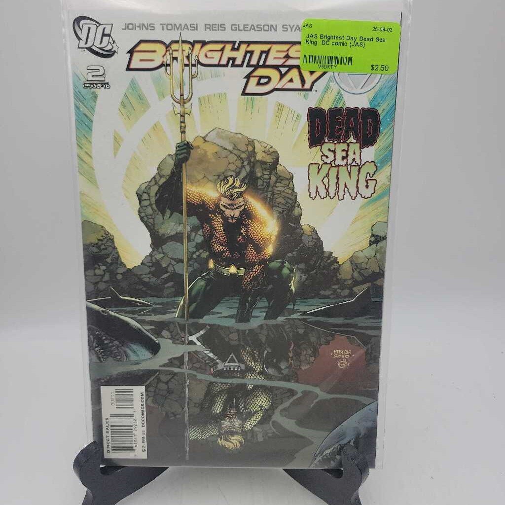 Brightest Day Dead Sea King DC comic (JAS)