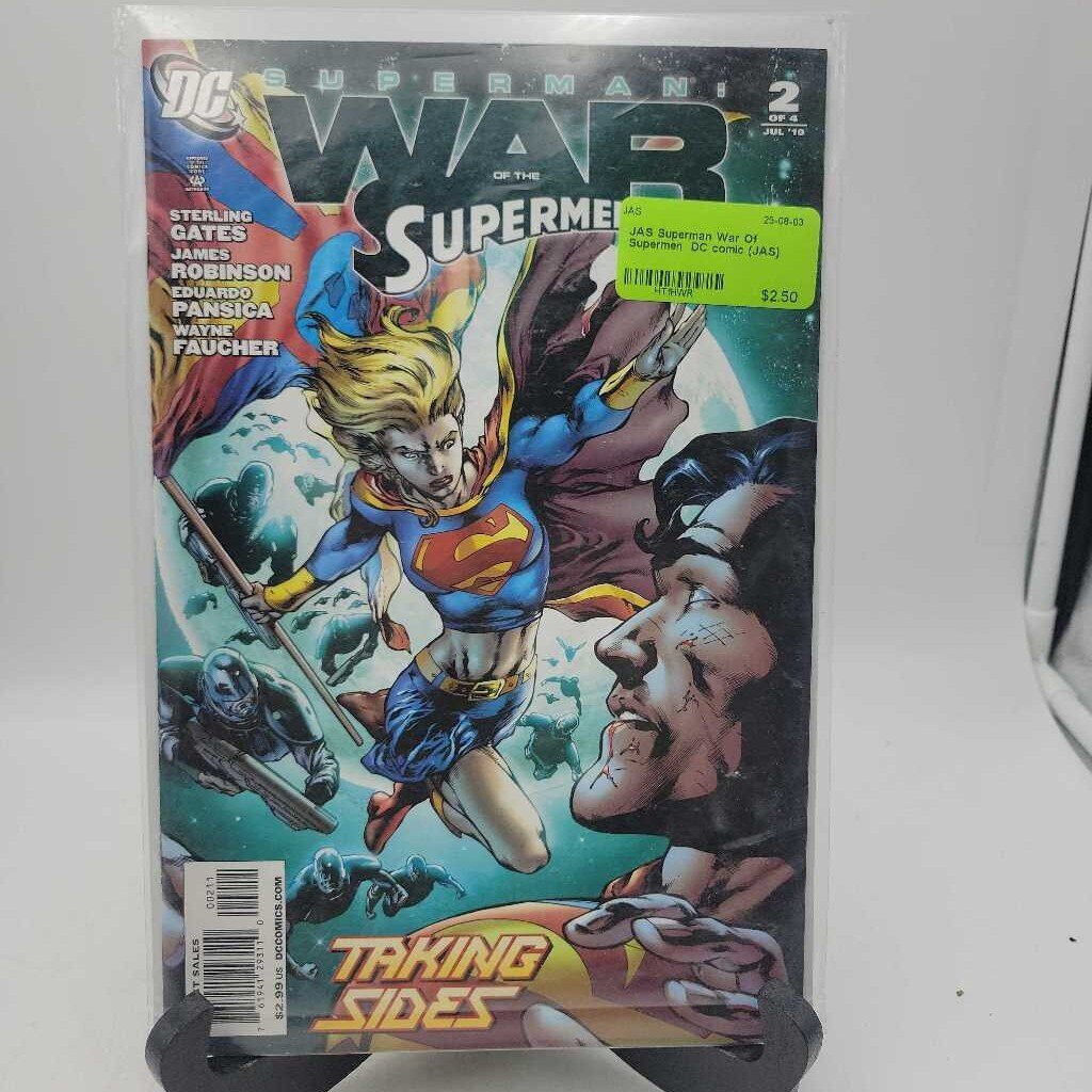 Superman War Of Supermen DC comic (JAS)