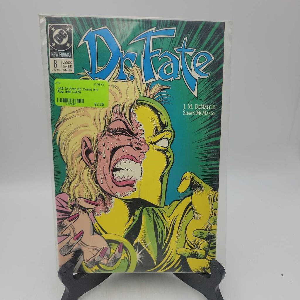 Dr Fate DC Comic # 8 Aug 1989 (JAS)