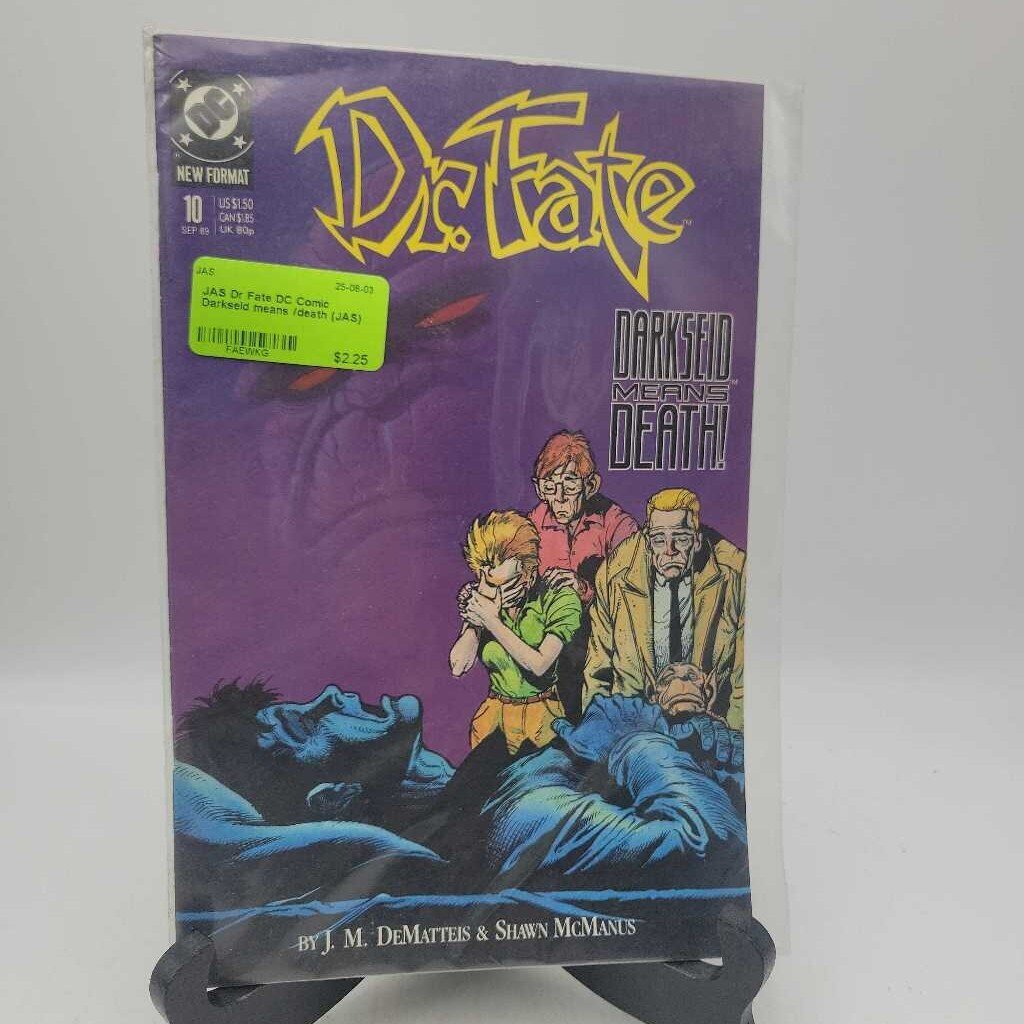 Dr Fate DC Comic Darkseid means /death (JAS)