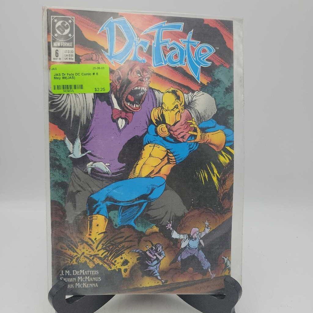 Dr Fate DC Comic # 6 May 89(JAS)
