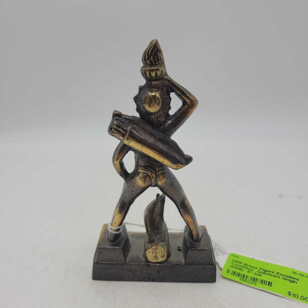 Brass Figure Excellent Condition Unknown Origin (DEB)