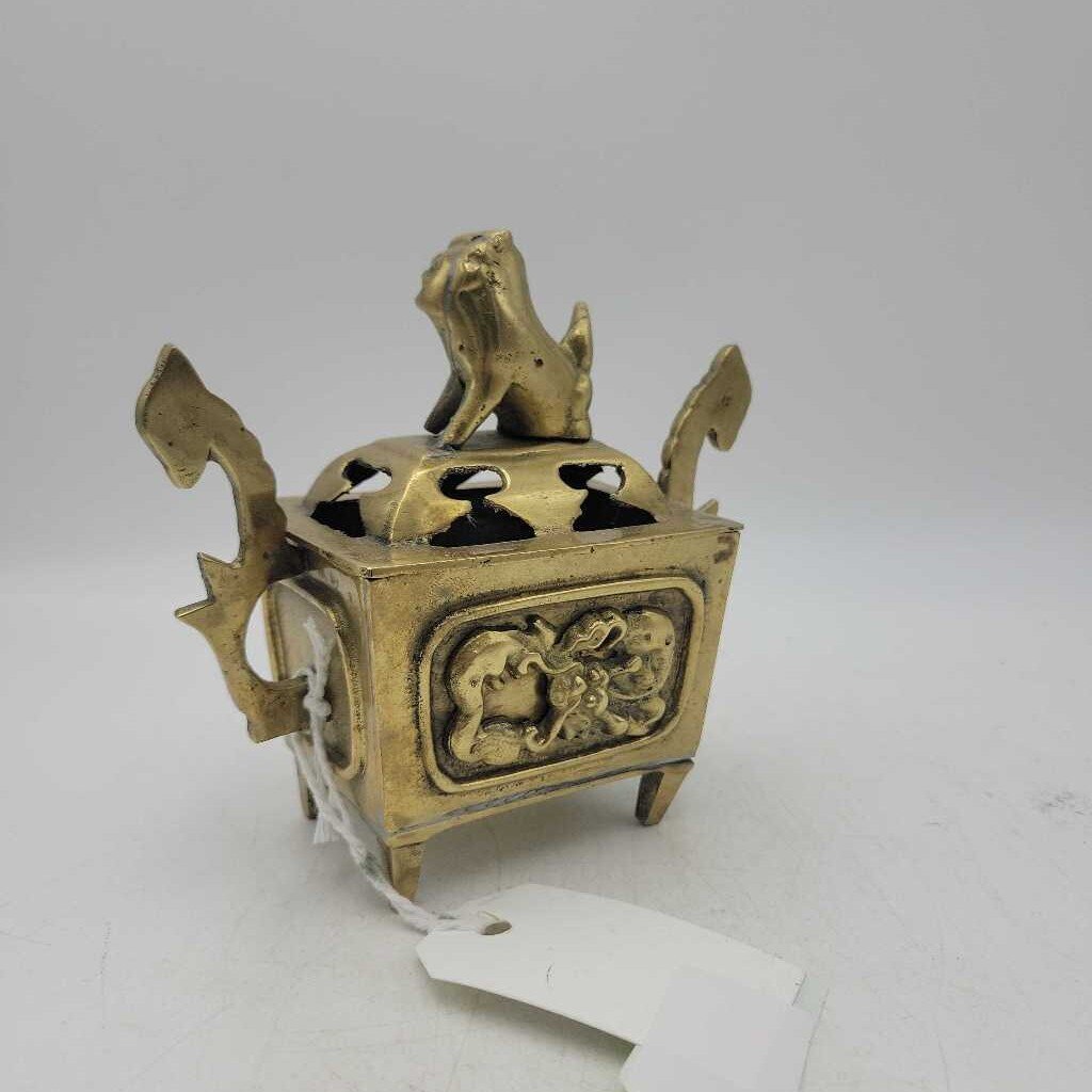 Brass Lion Incense Burner (M2) 67