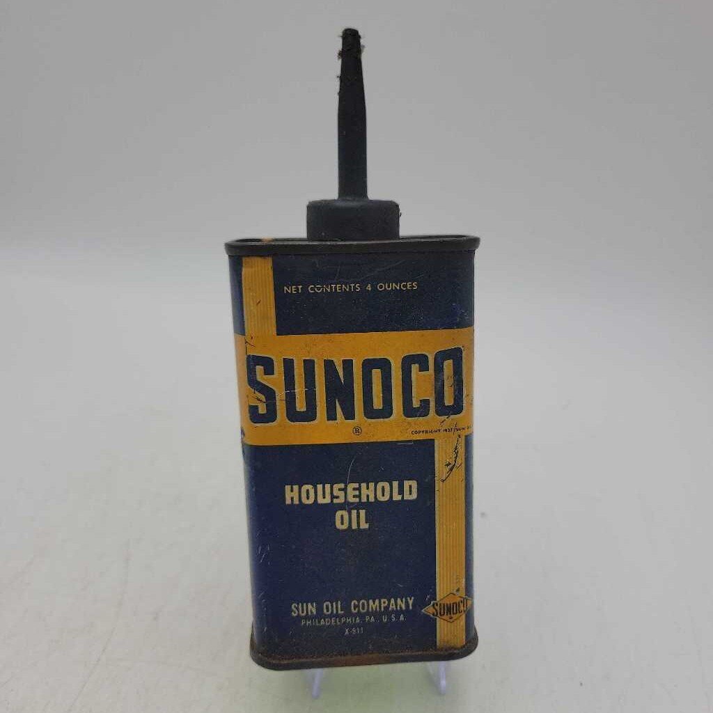 Sunoco 4 oz Oil Tin (DR)
