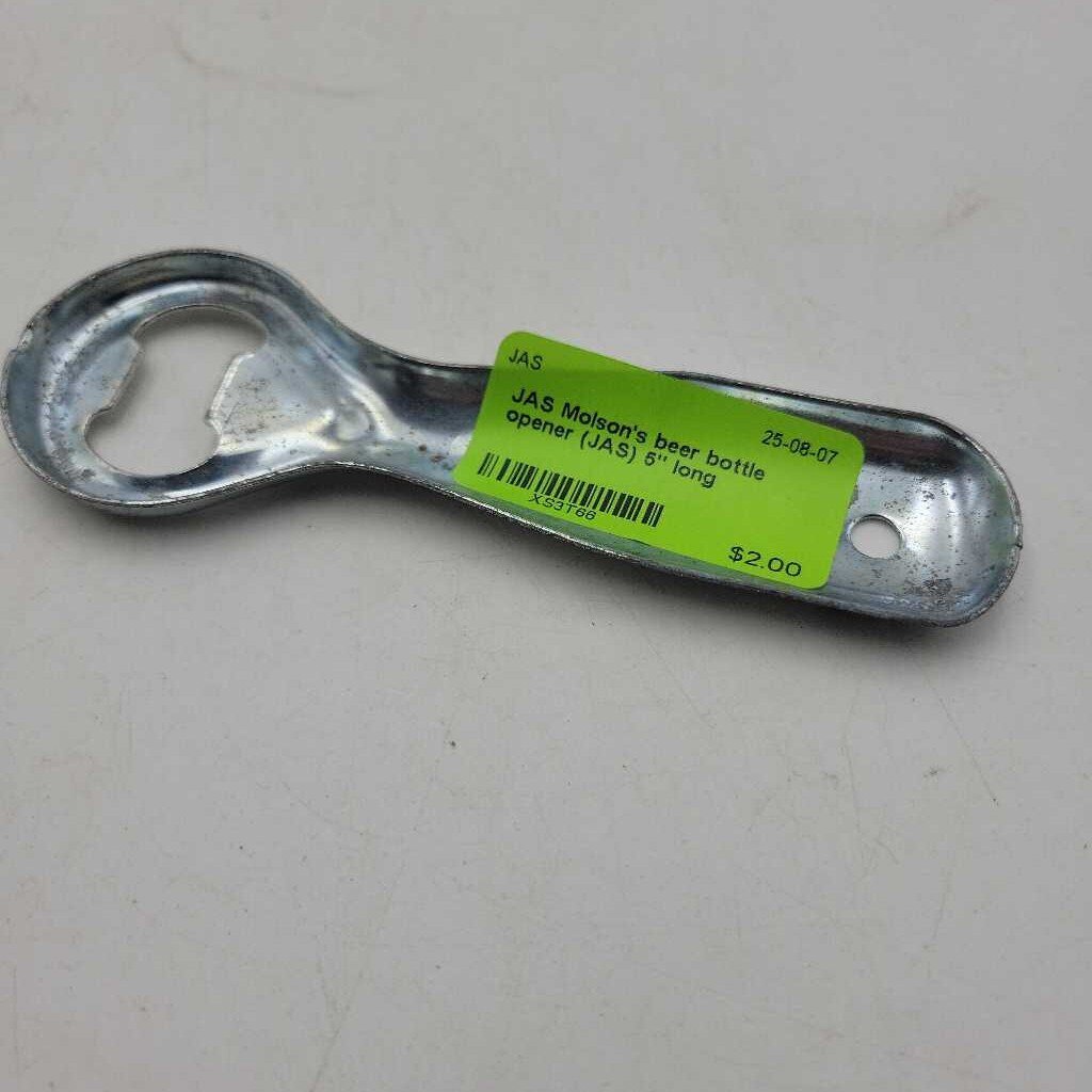 Molson's beer bottle opener (JAS)