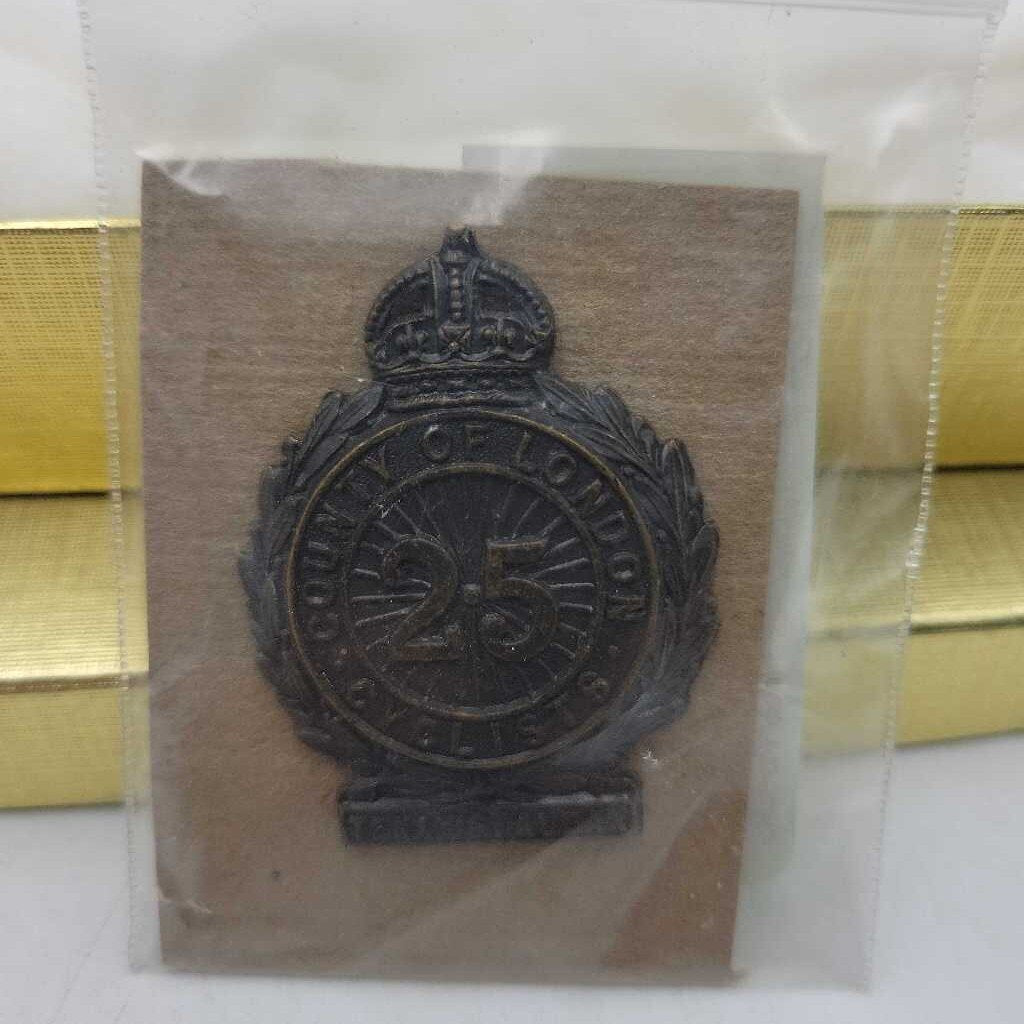 WW1 British Cyclists Cap Badge (JL) war memorabilia
