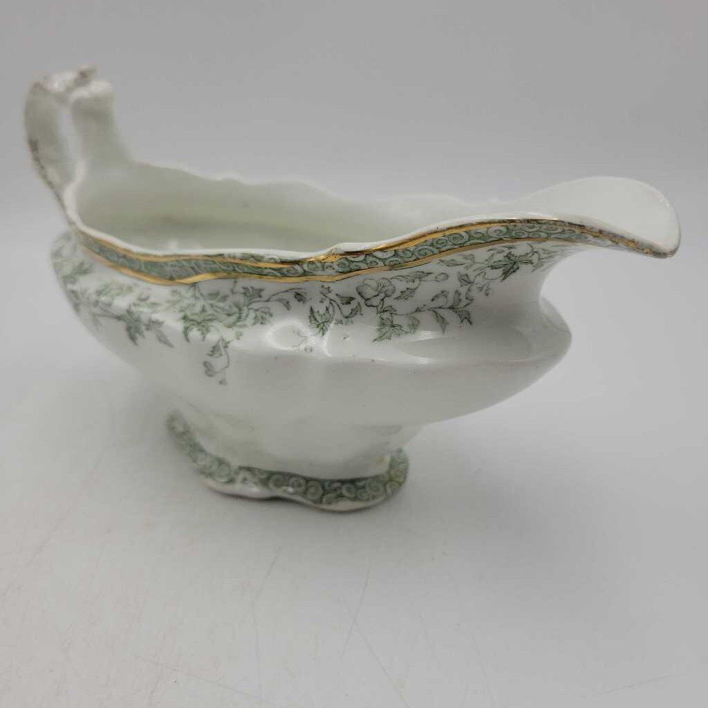 Transferware gravy boat (US2)