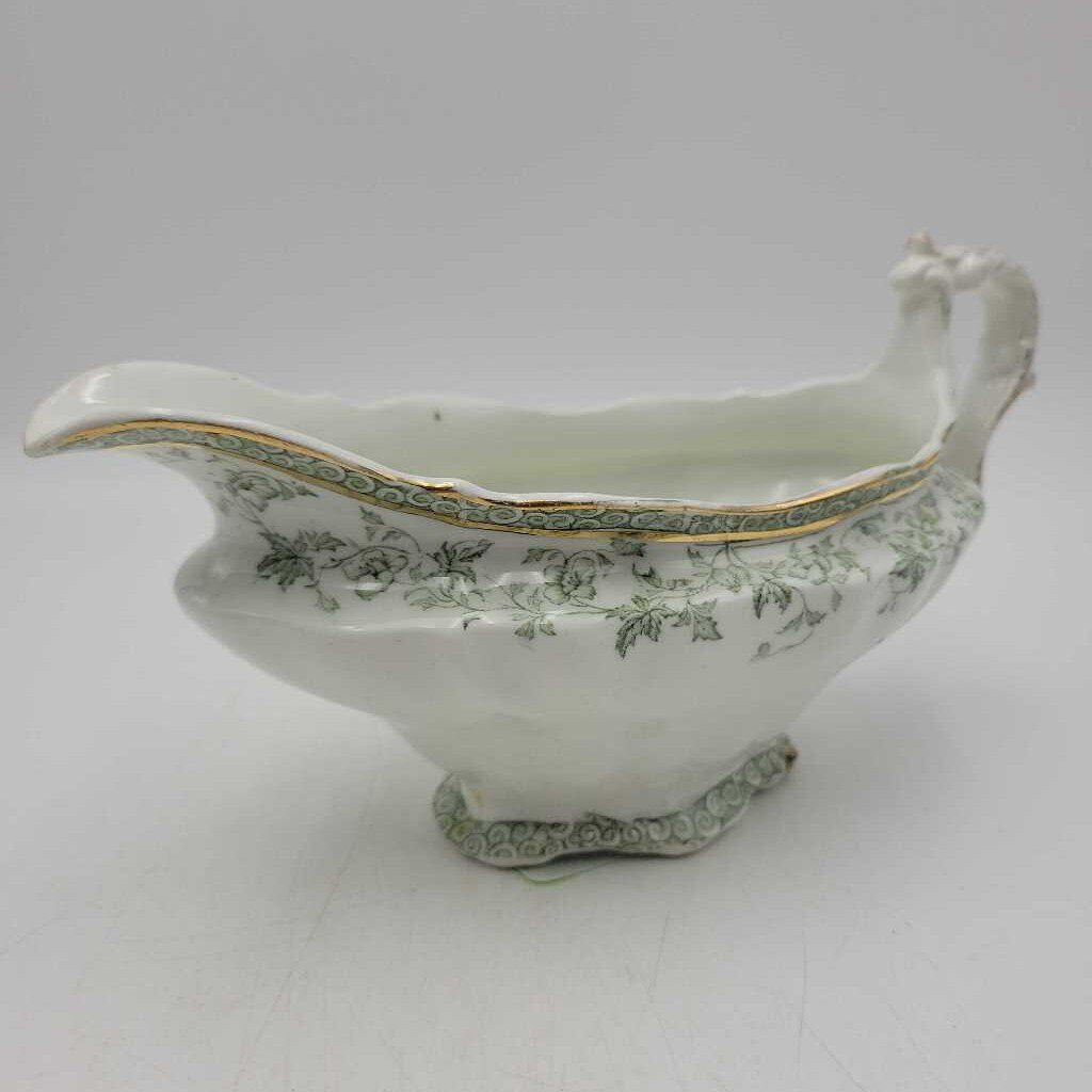 Transferware gravy boat (US2)