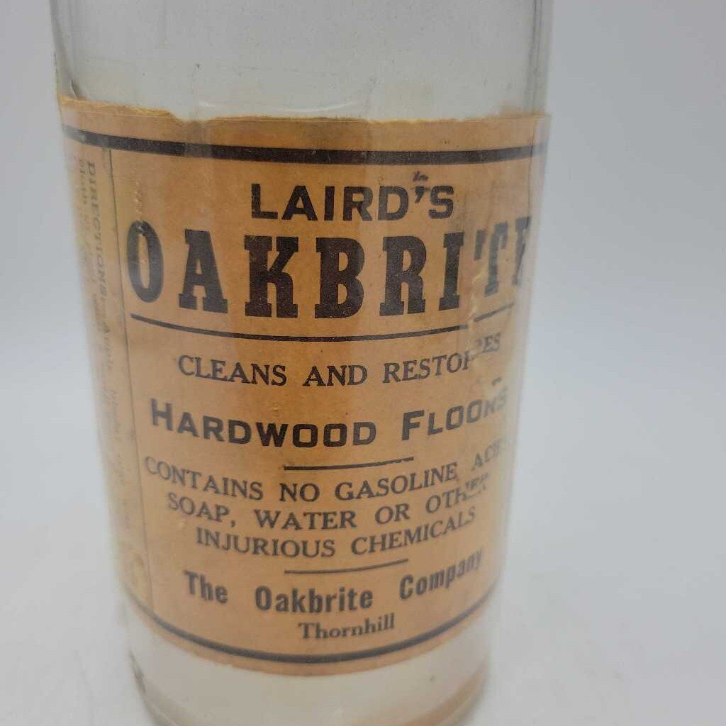 Laird's Oakbrite Hardwood floor Cleaner Thornhill (JAS)