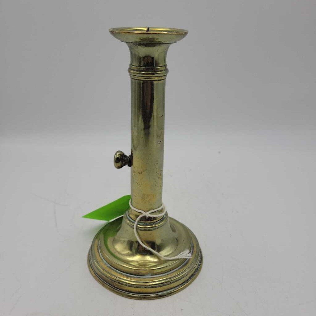 Antique Single Push up Candle stick (JAS)