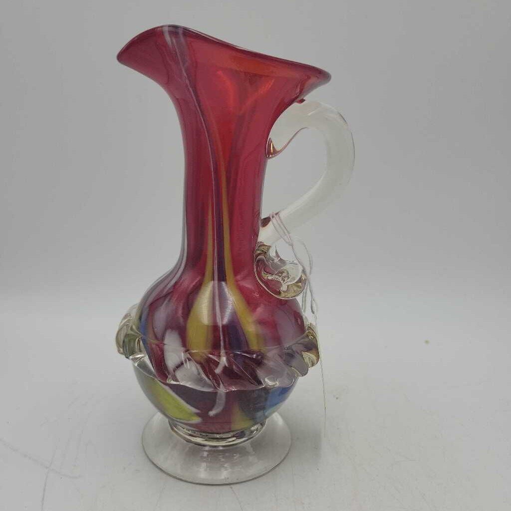 Art Glass Ewer (DMG) 0217