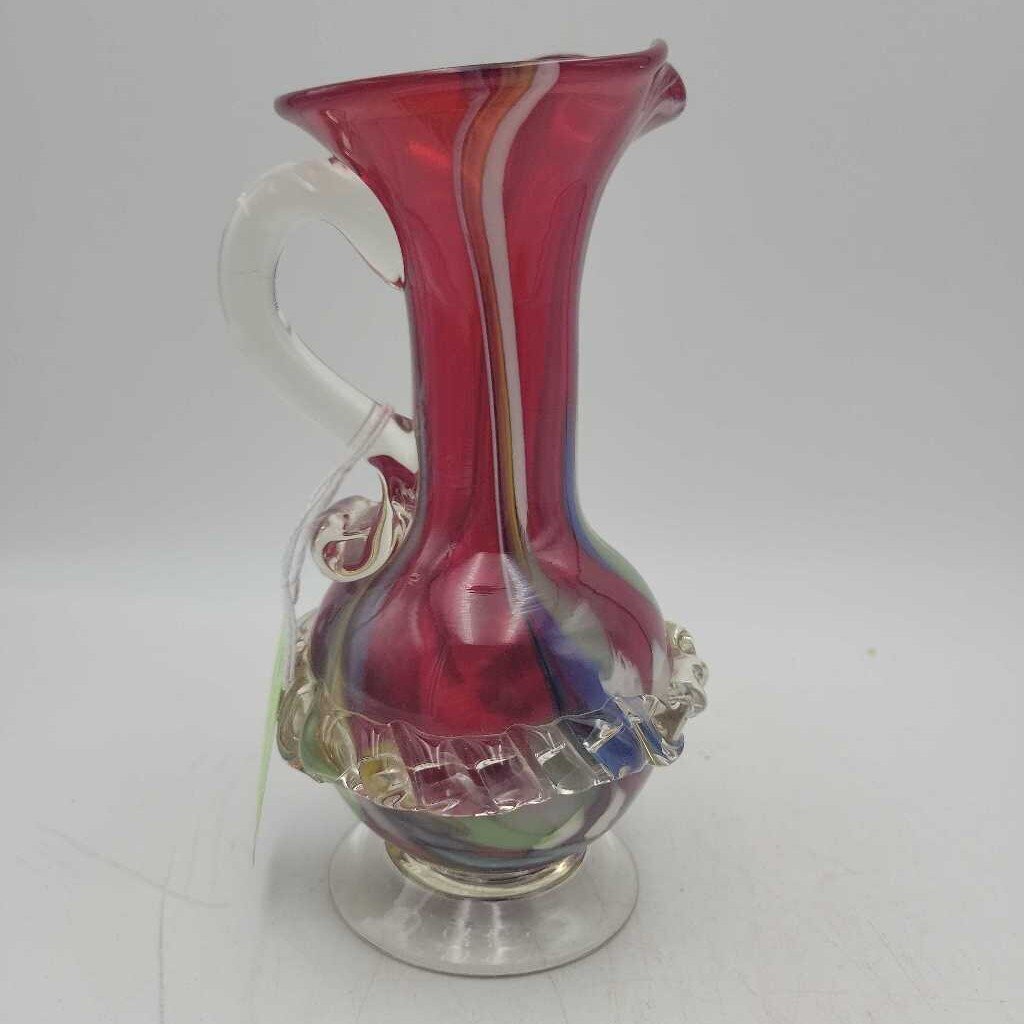 Art Glass Ewer (DMG) 0217