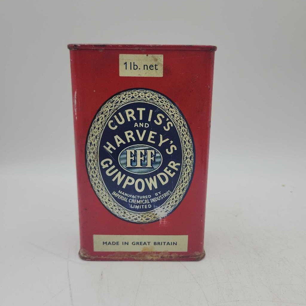 Curtis and Harvey Gunpowder Tin (JAS)
