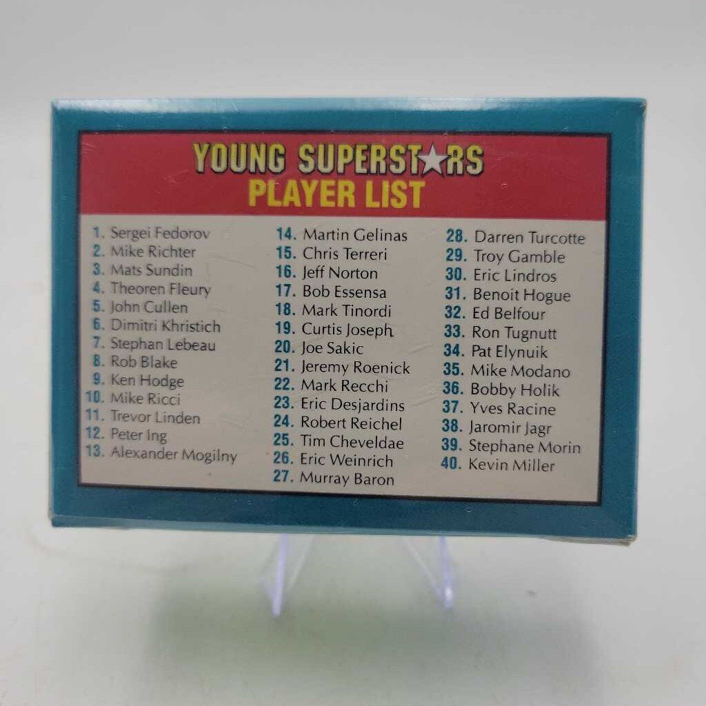 Hockey Card Set 1991 Young Stars (JAS)