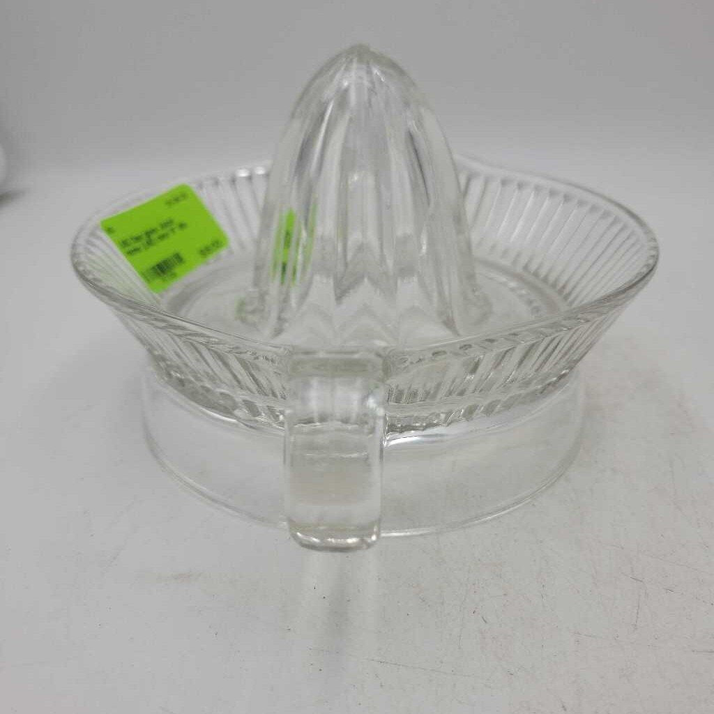 Clear glass Juicer reamer (LIND)