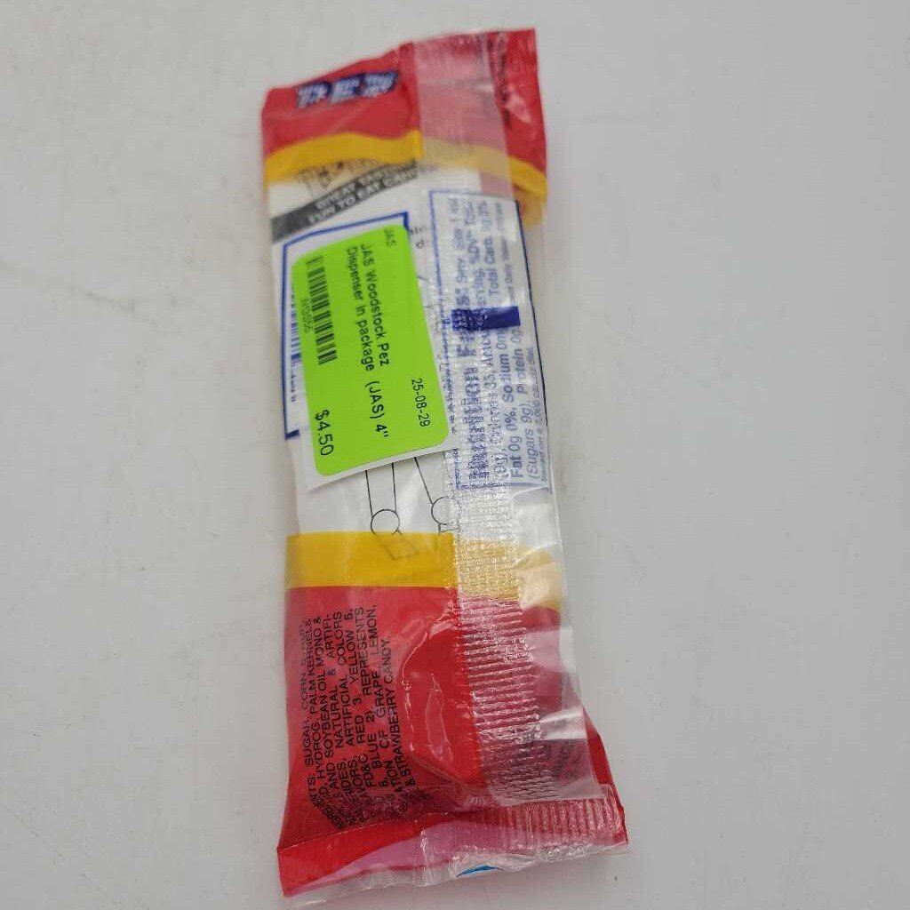 Woodstock Pez Dispenser in package (JAS)
