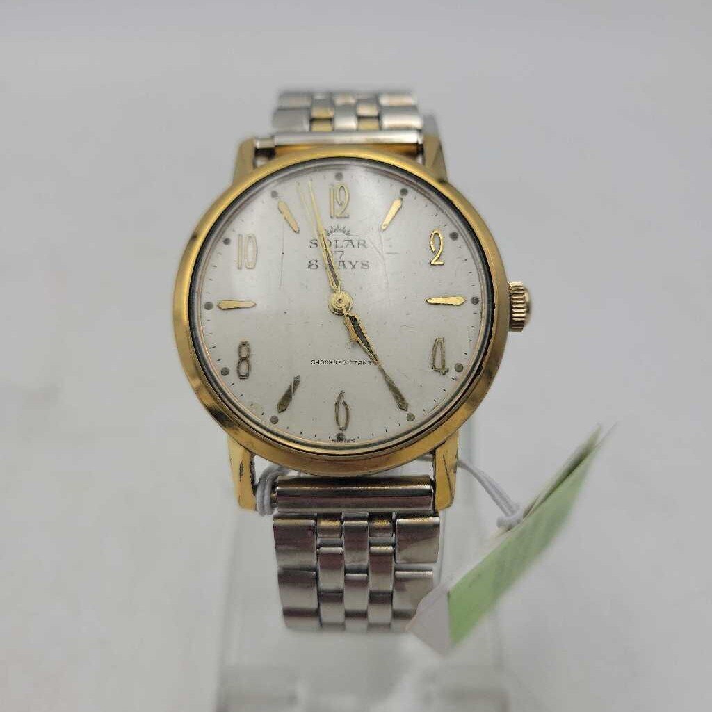 Vintage "SOLAR 17" 8 Day Wrist Watch (JL)