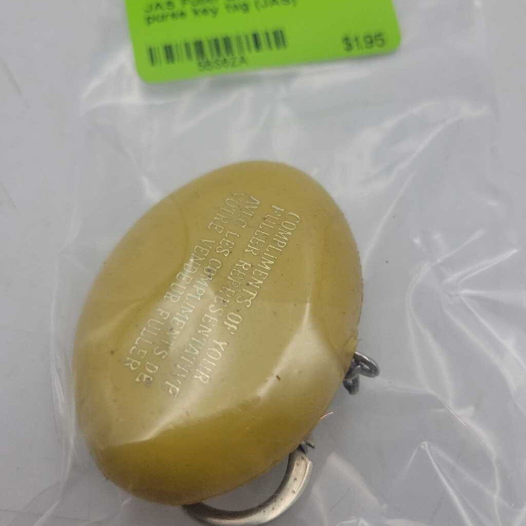 Fuller Brush change purse key tag (JAS)