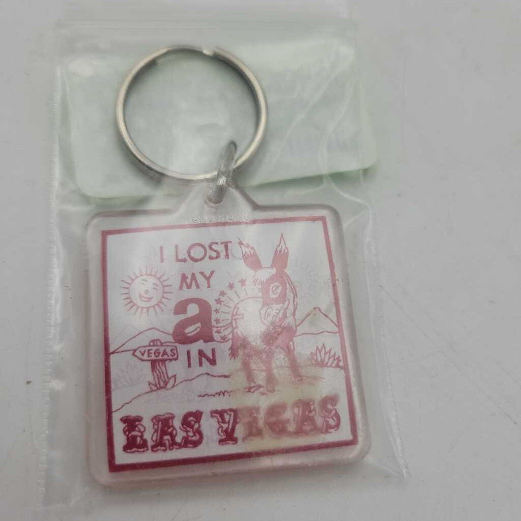 I lost my Ass Vegas key tag (JAS)