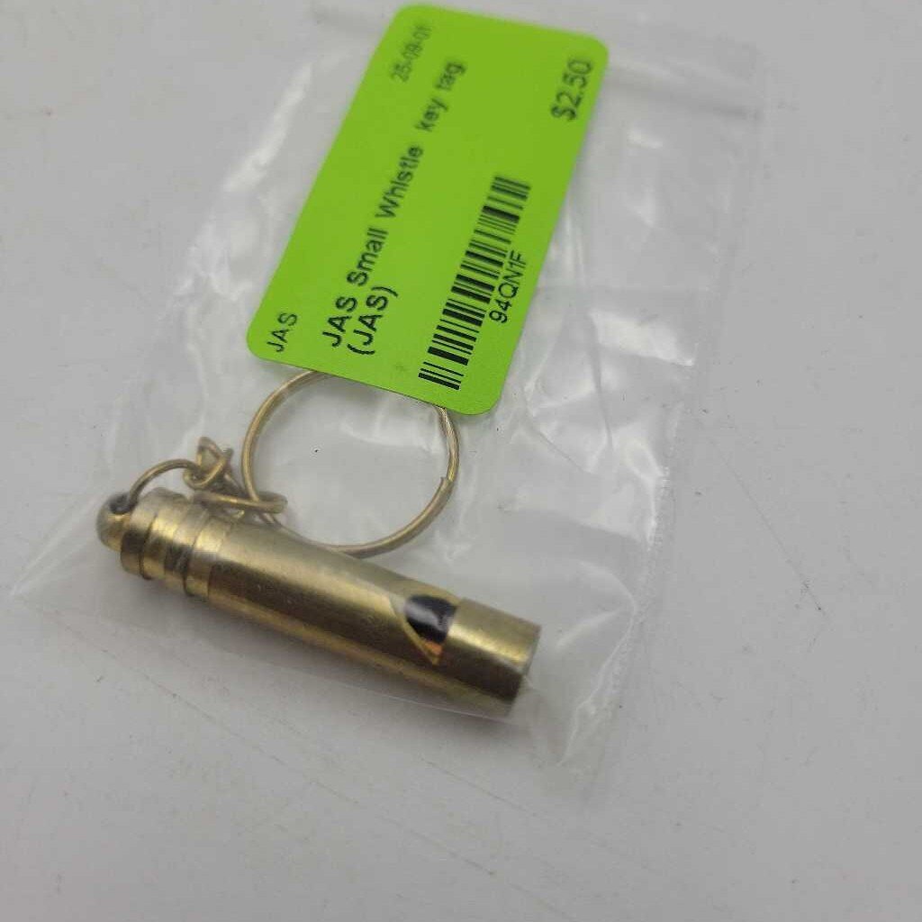 Small Whistle key tag (JAS)