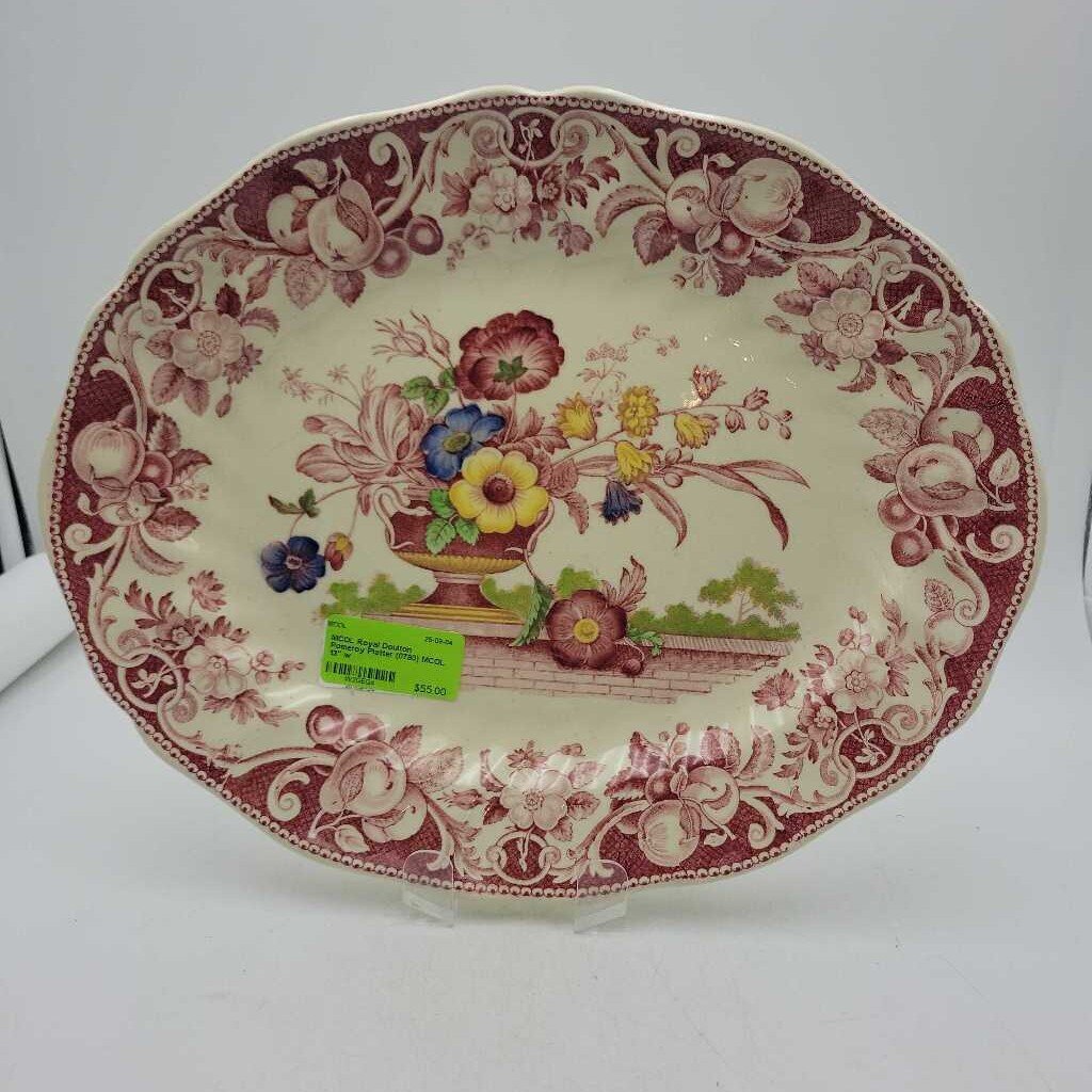 Royal Doulton Pomeroy Platter (0790) MCOL